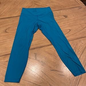 Lululemon Align Pant II *25" blue/teal size 8